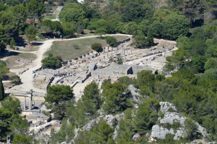 La cité gallo-romaine de Glanum. Saint-Rémy-de-Provence.