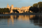 Le Rhône à Avignon.
