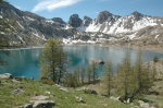 Lac d'Allos. Alpes-de-Haute-Provence.